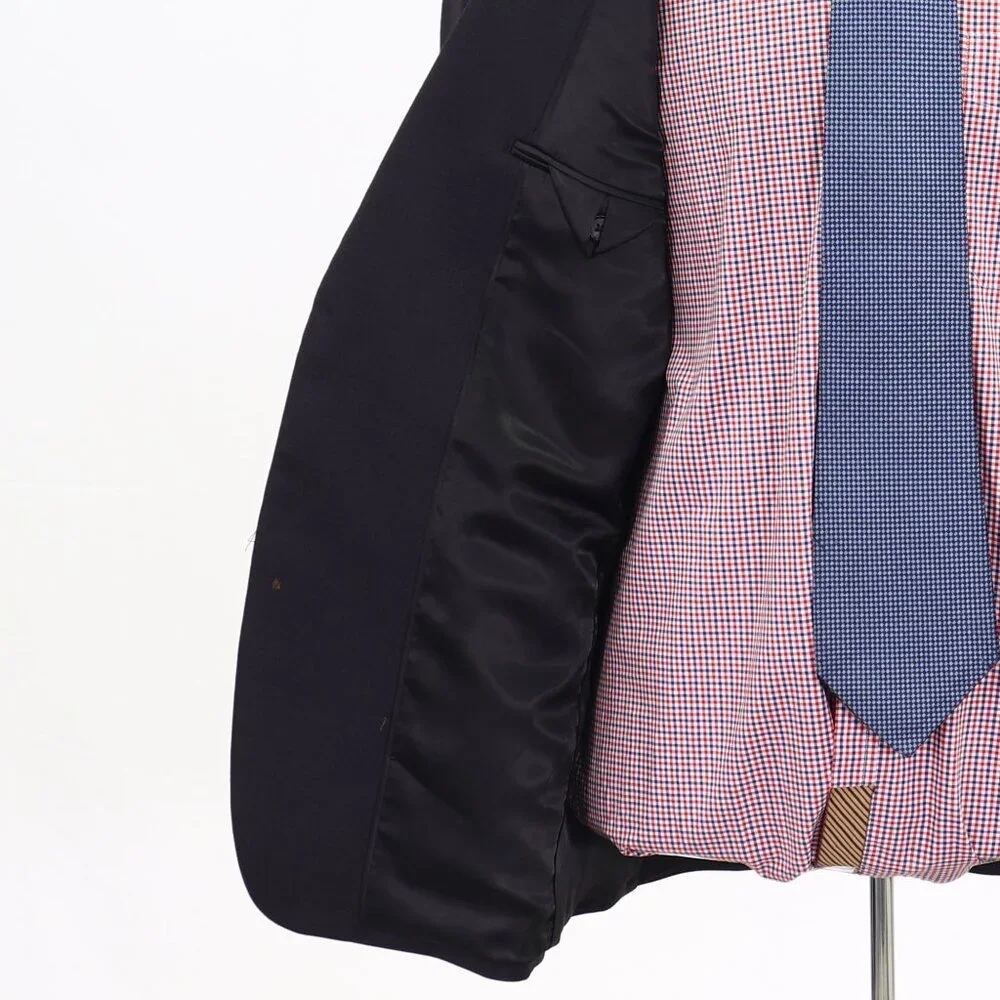 DKNY 44L Gray Solid 2-Button Sport Coat Blazer Jacket G745
